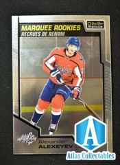20-21 UD Opee Chee Platinum Hockey Marquee Rookies 174 Alexander Alexeyev